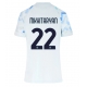 Inter Milan Henrikh Mkhitaryan #22 Replike Gostujuci Dres za Ženska 2025-26 Kratak Rukav